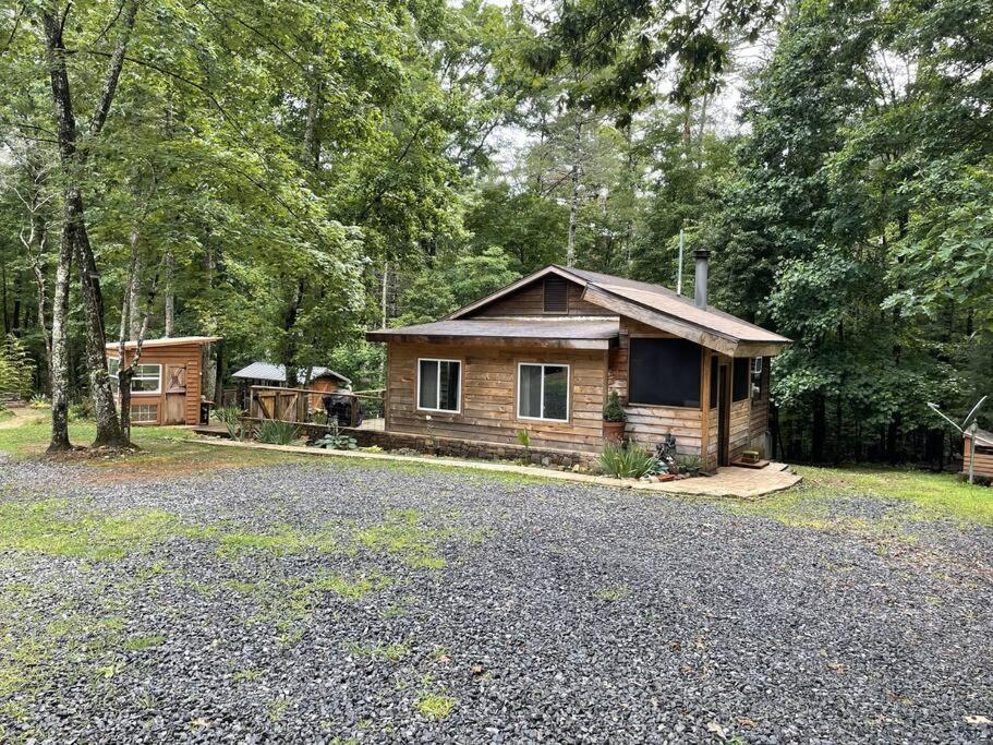 Beautiful & Peaceful Cabin W/ Deck Garden & Fire-Pit Murphy Ngoại thất bức ảnh
