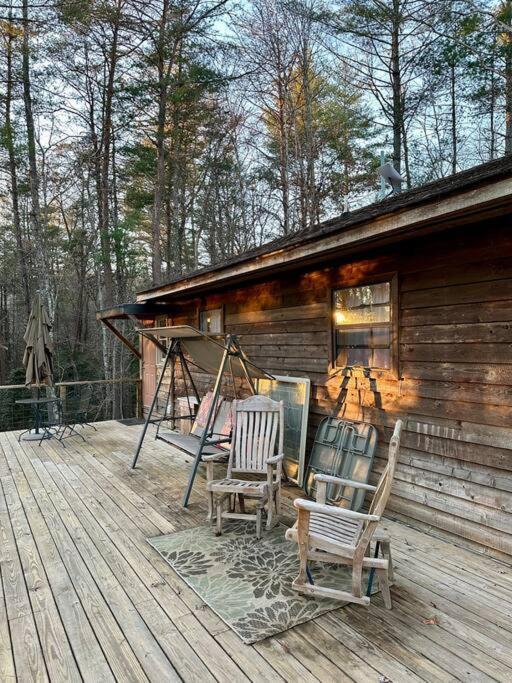 Beautiful & Peaceful Cabin W/ Deck Garden & Fire-Pit Murphy Ngoại thất bức ảnh